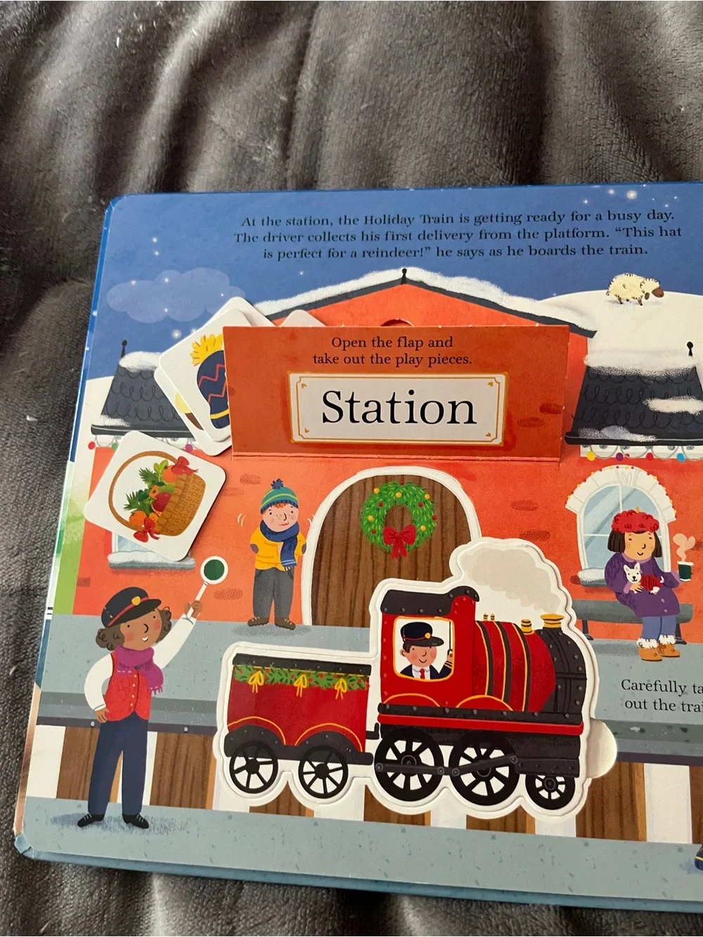 All Aboard the Holiday Train  Book